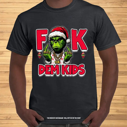 Christmas F Dem Kids Sweatshirt