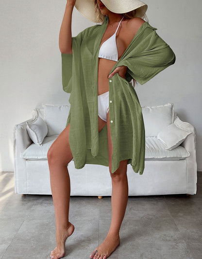 Πρόσθετα μεγέθη Casual Beach Cover Ups