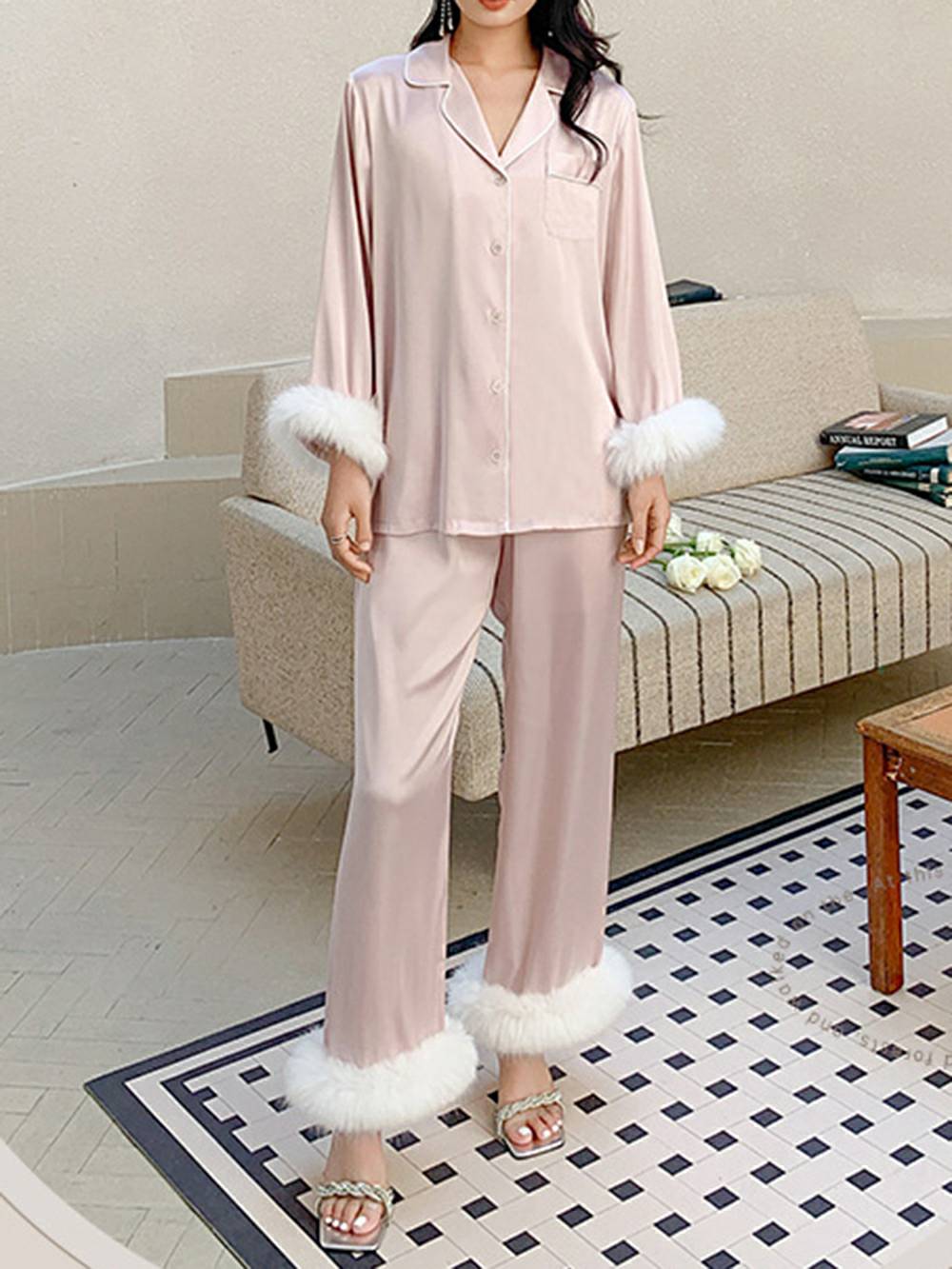 Danica Pyjama-Set - Babyrosa