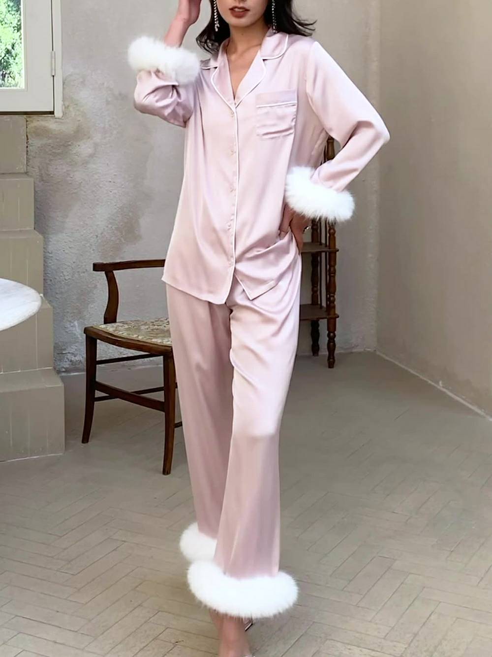 Danica Pyjama-Set - Babyrosa