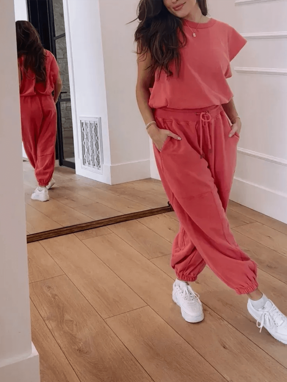 Rygglös korsett jumpsuit