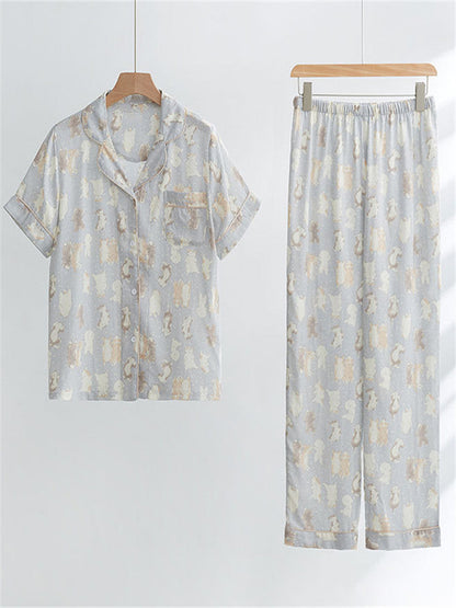 Bamboo Cotton Gauze Sleepwear Set