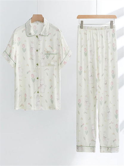 Bamboo Cotton Gauze Sleepwear Set