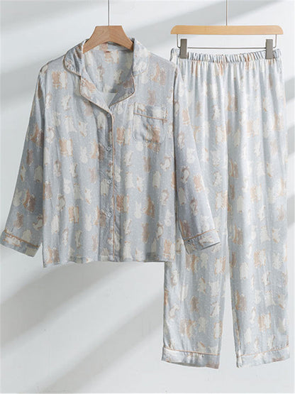 Bamboo Cotton Gauze Sleepwear Set