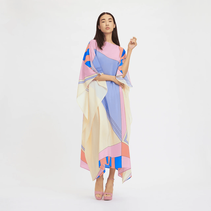 Abstrakter Kaftan für Damen