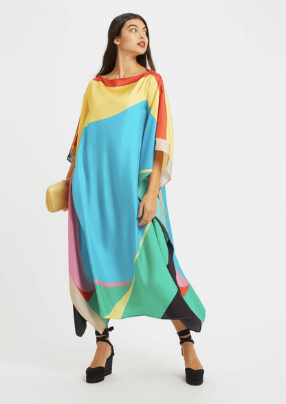 Caftan coloré Luxe Spectrum