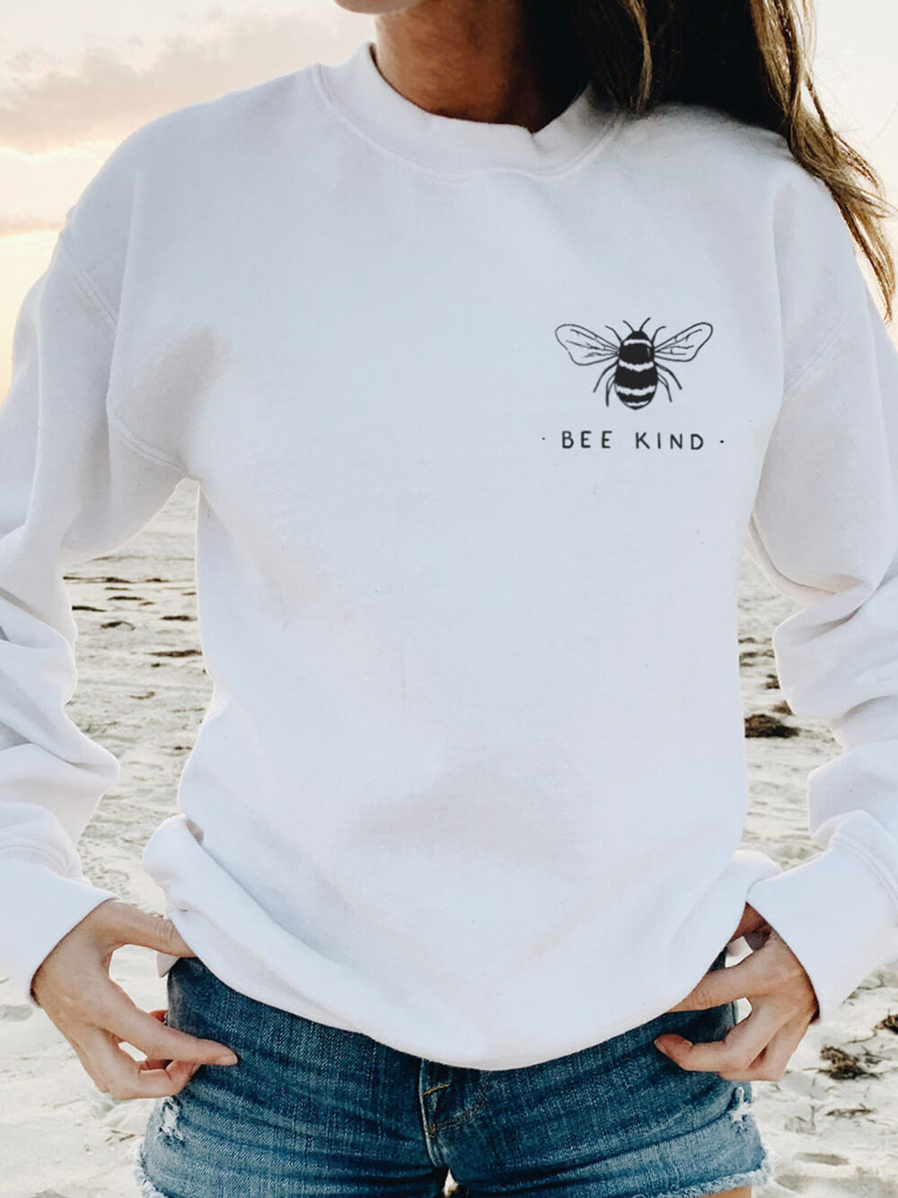 Sweat-shirt type abeille