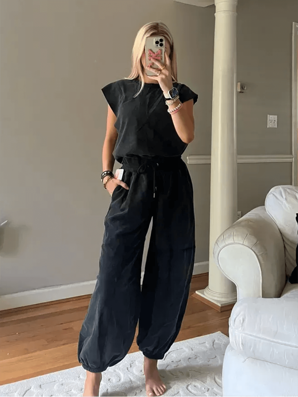 Rygglös korsett jumpsuit