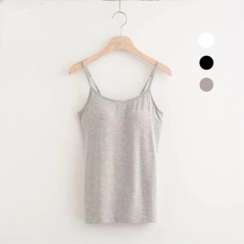 Locker sitzendes Tanktop mit integriertem BH