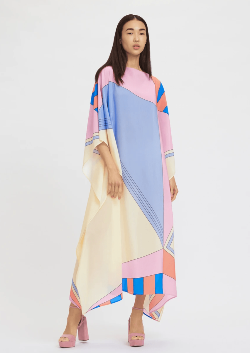 Women's Abstract Kaftan