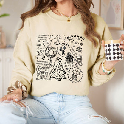 Christmas Lyrics Sweatshirt