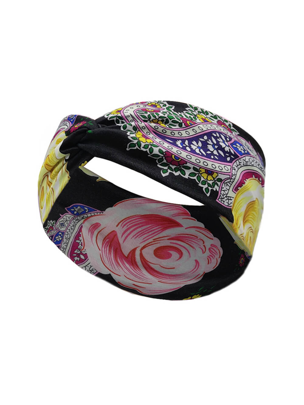 Diadema con estampado deportivo bohemio