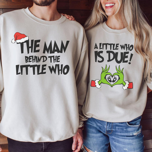 Sudadera de embarazo de Navidad