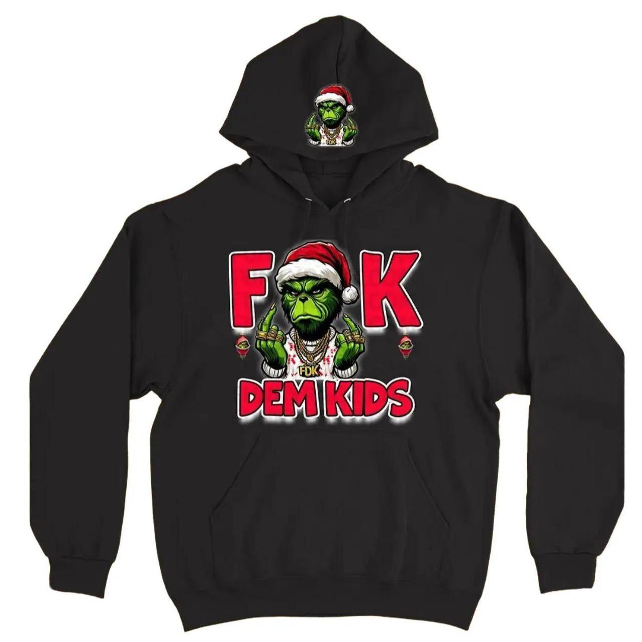 Christmas F Dem Kids Sweatshirt