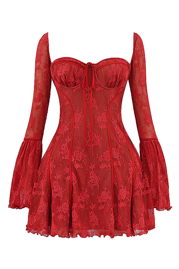 AVANI DRESS-RED