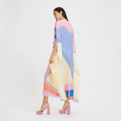 Women's Abstract Kaftan