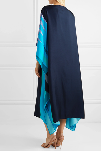 Sky Wings Crepe Kaftan