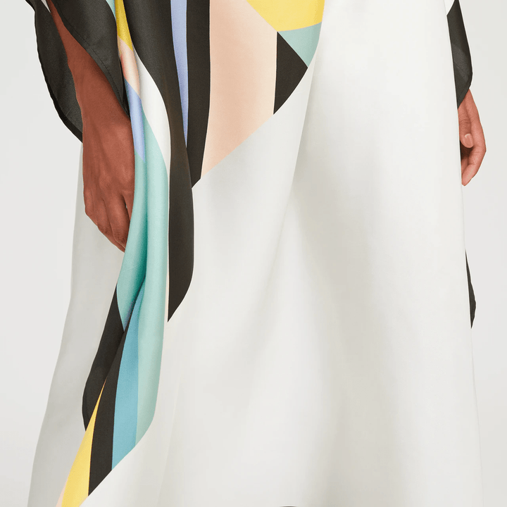 Färgglad geometri Kaftan