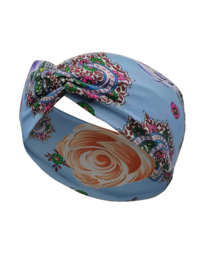 Diadema con estampado deportivo bohemio