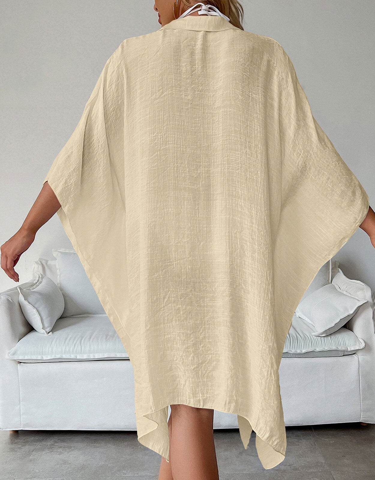 Plus Size Casual Beach Cover Ups