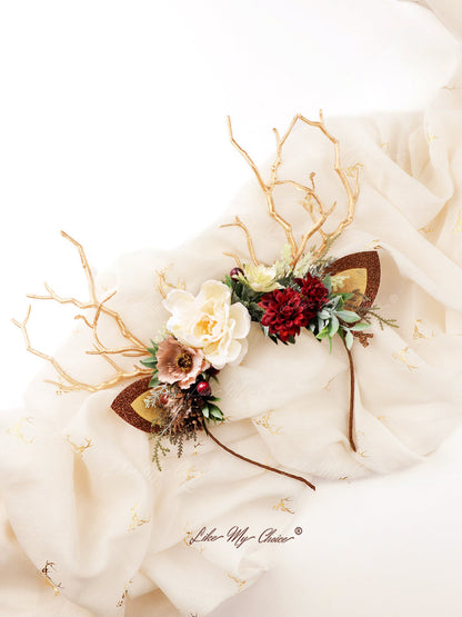 Faun Deer Antler Christams Reindeer Headband | LikeMyChoice