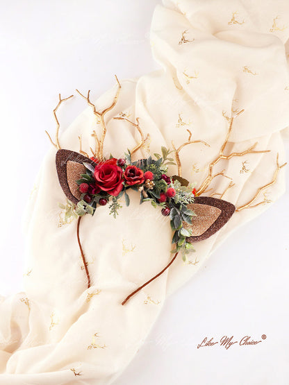 Reindeer Antler Christmas Reindeer Headband | LikeMyChoice®