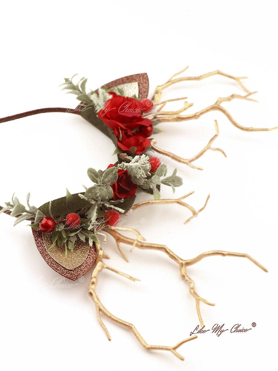 Reindeer Antler Christmas Reindeer Headband | LikeMyChoice®