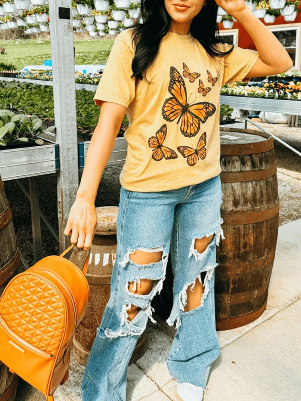 Monarch Butterfly Graphic Tee