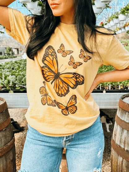 Monarch Butterfly Grafisk T-shirt