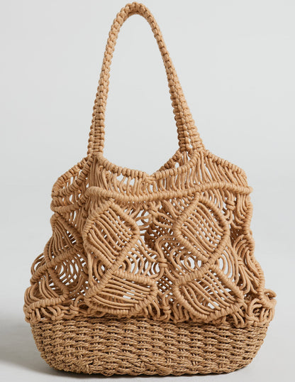 Bolso tote de crochet Marion