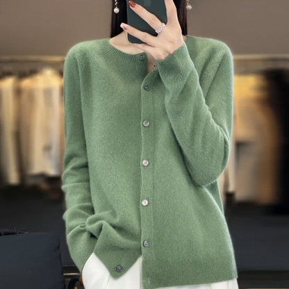 COSY WOOL CARDIGAN