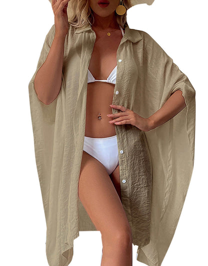 Plus Size Casual Beach Cover Ups