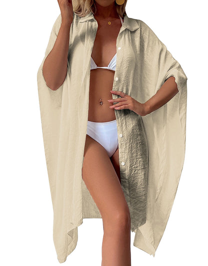 Plus Size Casual Beach Cover Ups