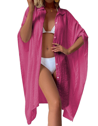 Plus Size Casual Beach Cover Ups