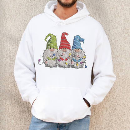 Christmas Snowman Embroidered Sweatshirt