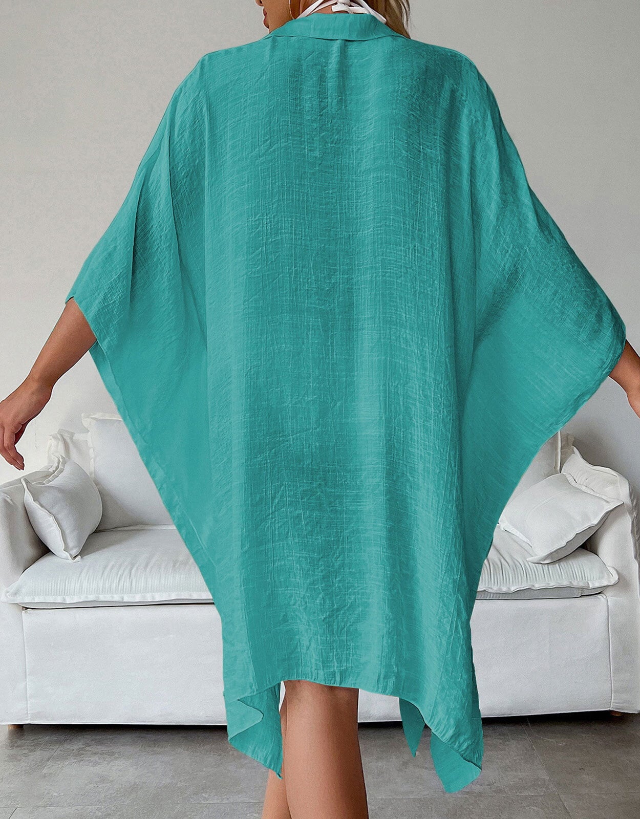 Plus Size Casual Beach Cover Ups