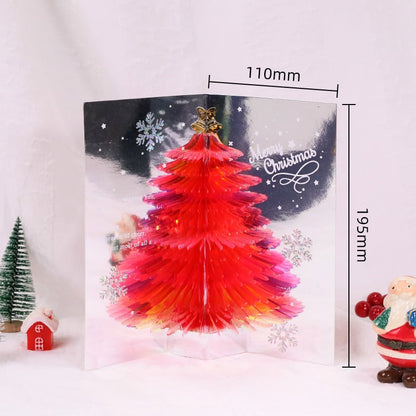 🎅Letzter Tag 75 % RABATT – handgefertigte 3D-Weihnachtskarten