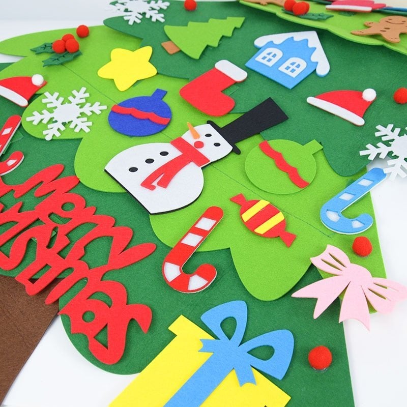 🎁DIY Felt Christmas Tree Set