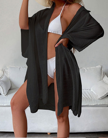 Plus Size Casual Beach Cover Ups