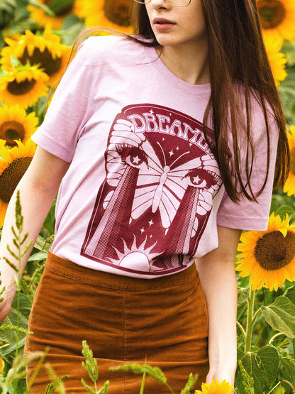 Camiseta gráfica Dreamer para mujer