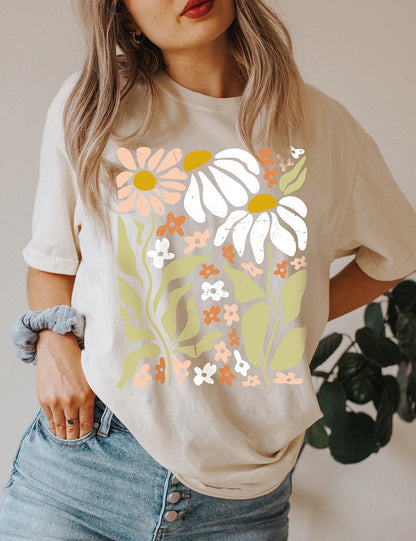 Μπλουζάκι Nature Wildflowers Floral Basic