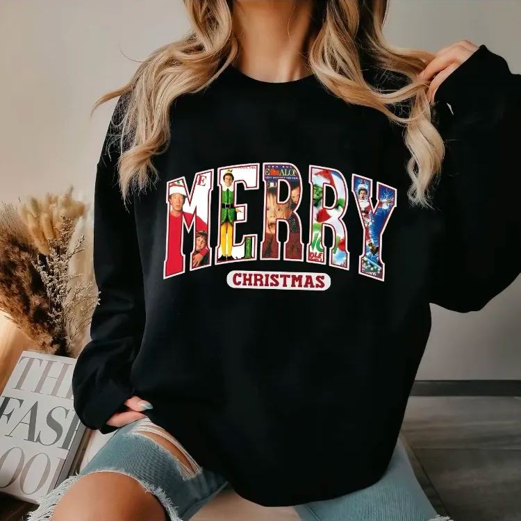 Glædelig Jul Jul Movie Character Sweatshirt