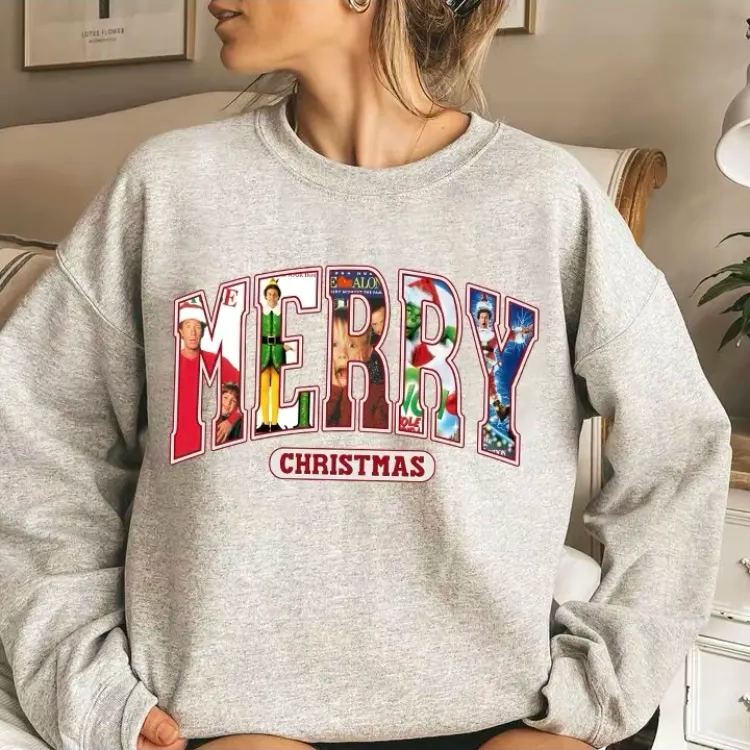 Glædelig Jul Jul Movie Character Sweatshirt