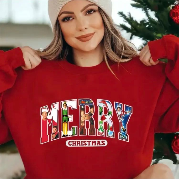 Glædelig Jul Jul Movie Character Sweatshirt