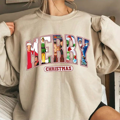 Glædelig Jul Jul Movie Character Sweatshirt