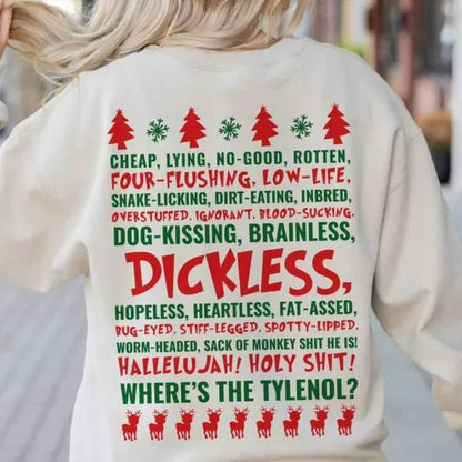 Sudadera Dickless de vacaciones navideñas de National Lampoon de Griswold