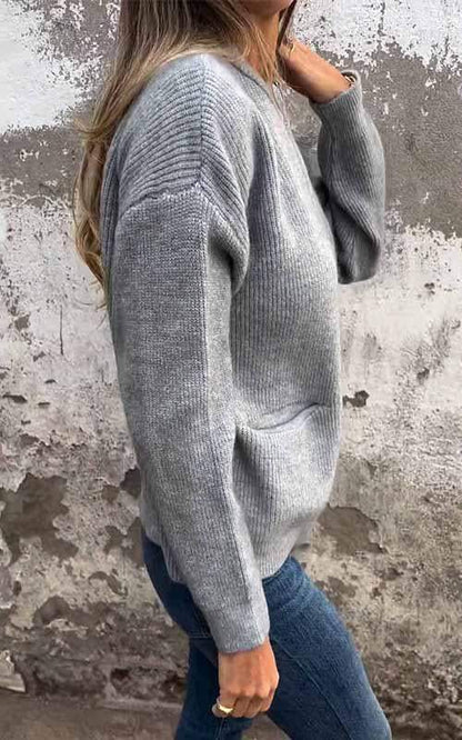 Cotton Cardigan with Zip