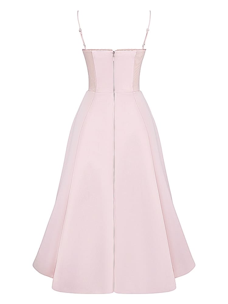 Ballerina Pink Midi Dress