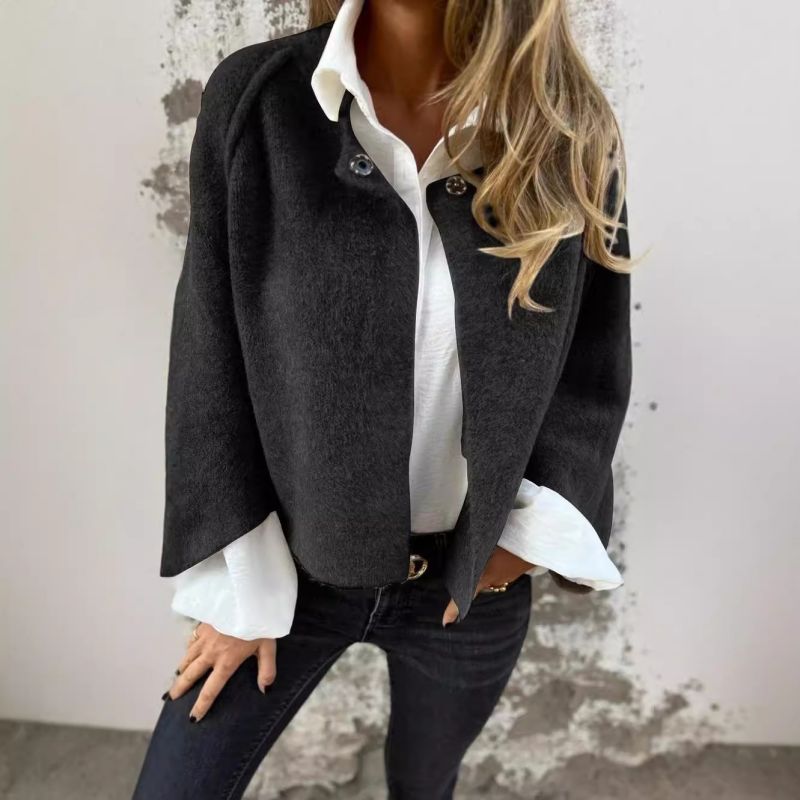 Flare Sleeve Fashion Short Coat