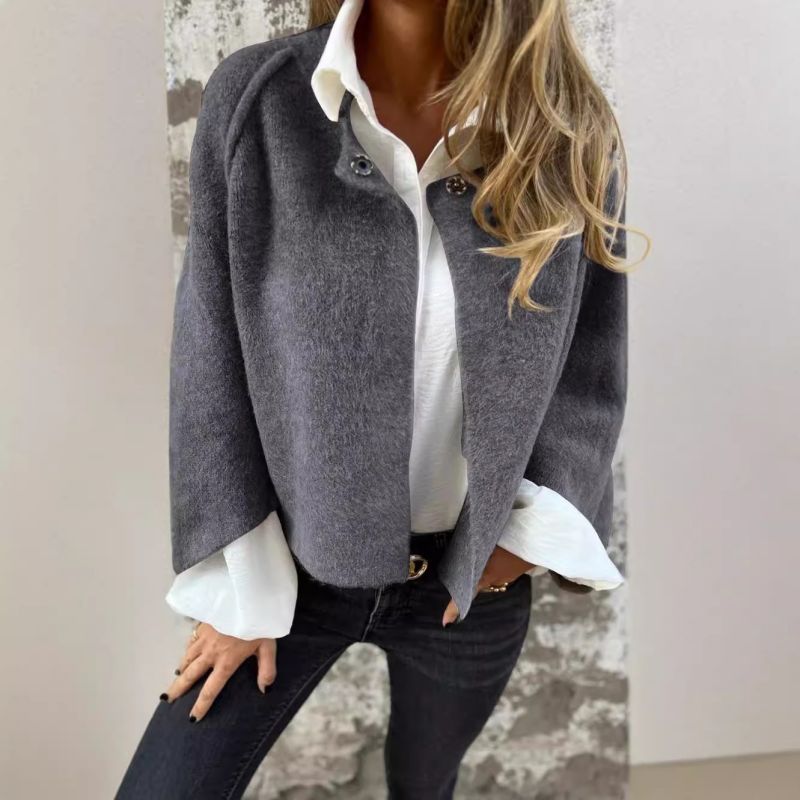 Flare Sleeve Fashion Short Coat